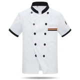 Professional Short Sleeve Chef Jacket for Food Service Industry