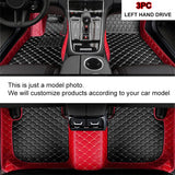 Car floor mats for Ford Mustang 2011 2012 2013 2014 Custom auto foot Pads automobile carpet cover