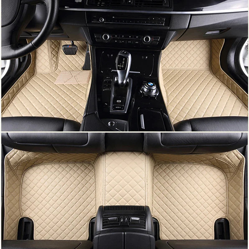 Custom Car Floor Mats for BMW X1 E84 2009 2010 2011 2012 2013 2014 2015 Year Auto Interior Details Car Accessories Carpet