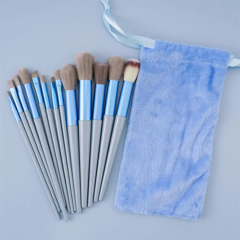 Makeup Brush Full Set Eye Shadow Fluffy And Soft Excellent Hair Quality Makeup Brushes And Tools Makeup Brush Set The New Suit