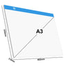 New A3/A4/A5 Three Level Dimmable Led Light Pad Drawing Board Pad Tracing Light Box Eye Protection Easier for Diamond Painting
