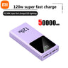 Xiaomi 200000mAh Power Bank Super Large Capacity 120w Super Fast Charging Portable External Battery Mobile Phone Accessories