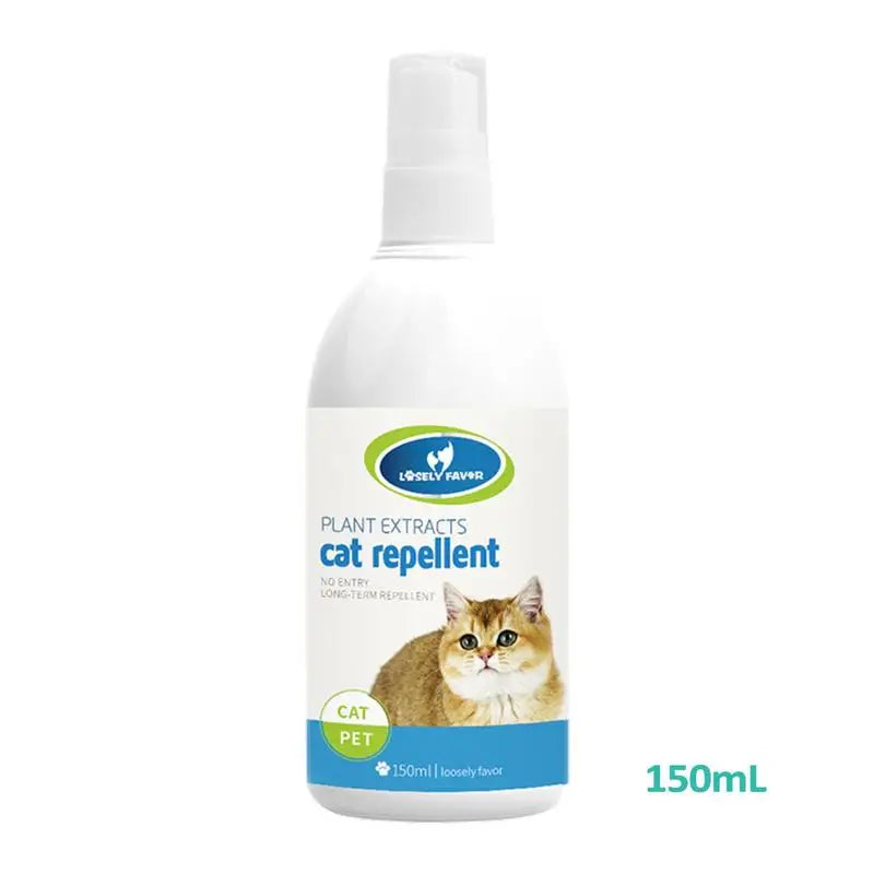 Cat Deterrents Spray Pet Training Spray To Discourage Clawing 150ml Cat Repellent Indoor For Cat Scratch Deterrents Training Aid