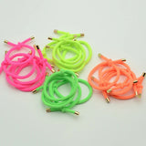 30PCS 5mm Twilled Cords Knotted Elastic Hair Bands Golden Caps Hair Ties for Girls Elasticity Ponytail Holders Hair Scrunchies