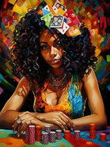 FULLCANG Diy 5D Diamond Painting New Collection African Woman Full Rhinestone Drill Mosaic Embroidery Poker Girl Picture FG2166