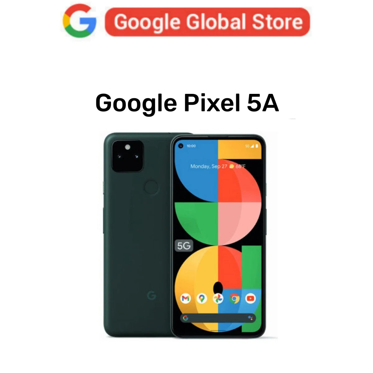 Google Pixel 5A 5G Smartphone 6+128GB 6.34" NFC Octa Core Snapdragon 765G Unlocked Android Cellphones Google Pixel 5A 5G Mobile