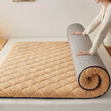 Bed Mattress Thickness Bedding Mat Tatami Mat Winter Warm Thick Soft Plush Mattress Breathable Student Dormitory