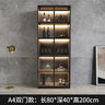 Wall Display Wine Cabinets Living Room Luxury Modern Kitchen Wine Cabinets Simplicity Glass Botellero Vino Bar Furniture QF50JG