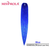 Miss Rola Synthetic 28Inch 100G 2023 New Hair Extension Yaki Straight Jumbo Braiding Hair Pre-Stretched Braid Kanekalon Hair