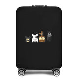 Luggage Protective Cover Elastic Dust Cover Cartoon Printed for 18-28 Inch Bag Suitcase Covers Trolley Cover Travel Accessories