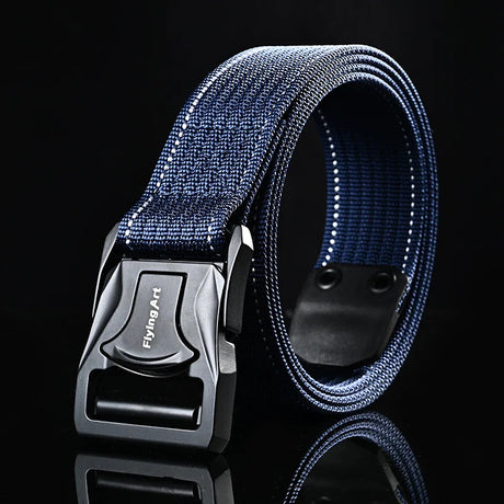 Men's Belt Army Style Combat Belts Quick Release Military Outdoor Training Hunting Hiking Casual Waistband Nylon Tactical Belt