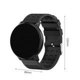 119 Plus Smart Watch Men Women Blood Pressure Waterproof Sport Round Smartwatch Smart Clock Fitness Tracker For Android IOS