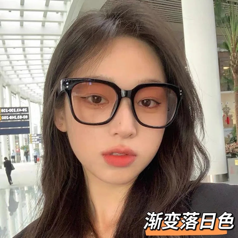 New Fashion Design Gradient Colorful Sunglasses Summer UV Protect Sun Block for Men Women Unisex Portable Pouch Cycling Sunglass