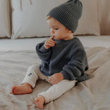 Children Baby Loose Sweater Knitted Autum Winter Baby Boy Girl Clothes Round Neck Kid Toddler Girl Boy Pullover Baby Outerwear