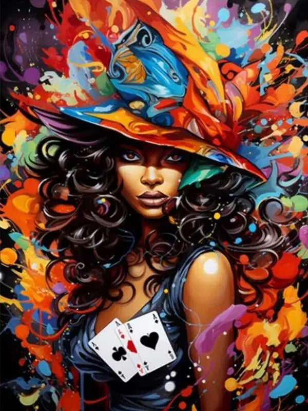 FULLCANG Diy 5D Diamond Painting New Collection African Woman Full Rhinestone Drill Mosaic Embroidery Poker Girl Picture FG2166