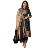 Women Kurta Palazzo Dupatta Wedding Salwar Kameez Beautiful Kurti Pent