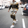 Fashion Luxury Men Suit Long Sleeve T Shirt 2 Piece Sets 3D Printed Tracksuit Set Oversized Men's Clothes Trend Retro Streetwear