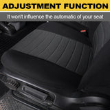 AUTOYOUTH Universal Truck Seat Cover 100% Breathable Inside Airbag Compatible For Single Driver & Double Passenger Seat 2+1 Seat