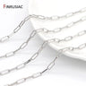 2021 New Trendy 4mm Round O-Shape Chain Big 7*9mm Thick Chain DIY Hand-Made Necklace Bracelet Making Materials Chain Spool