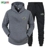 2023 CARTELO High Quality Men's Suit Fashion Casual Tracksuit Hoodie Pullover Sports Clothes Sweatshirt Jogging Set