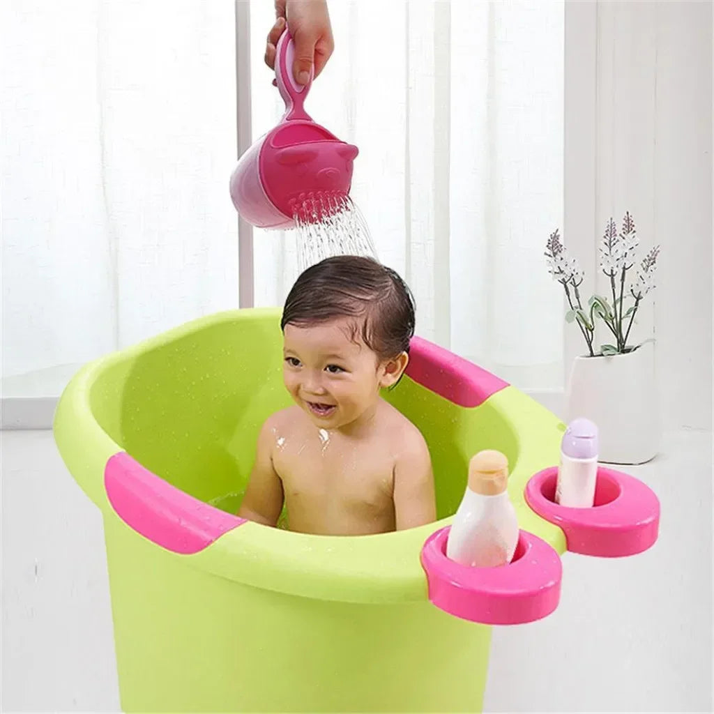 Baby Bath Caps Toddle Shampoo Cup Children Bathing Bailer Baby Shower Spoons Child Washing Hair Cup Kids Bath Tool Baby Goods