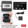 9 Drive 5 Modes Digital Car Throttle Response Controller Racing Accelerator Potent Car Pedal Booster Electronics Accessories