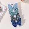 2/4/5Pcs Girls Cute Sequins Double Butterfly Hair Clip Bow Hairpins DIY Headwear Bow Decor Hairgrip Children Hair Accessories