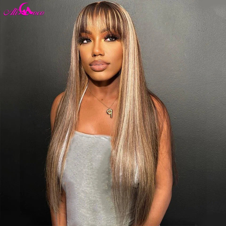 Wear And Go Wigs 5x5 HD Lace Closure Wig 13x4 Blonde Highlight Body Wave Lace Front Wig Pre plucked Honey Blonde Human Hair Wig