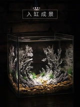 Canyon Scenery Fish Tank Simulation Seiryu Stone Landcape Rockery Decoration Claw Small Ornaments Aquarium Valley Resin