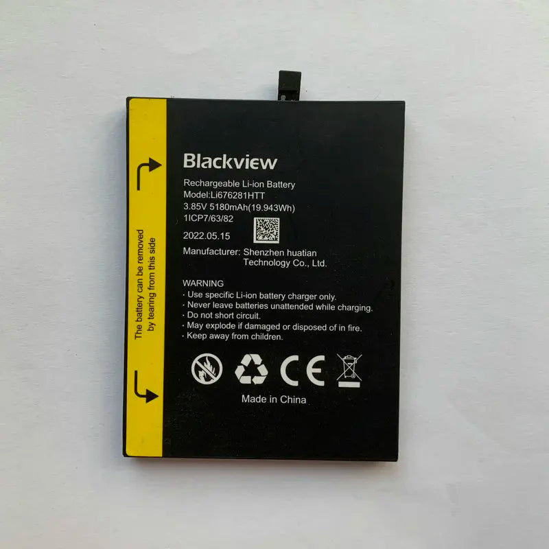 For Blackview BV7200 Battery Original Batteria 5180mAh Mobile Phone Accessories