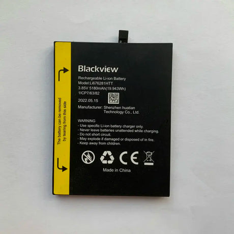 For Blackview BV7200 Battery Original Batteria 5180mAh Mobile Phone Accessories