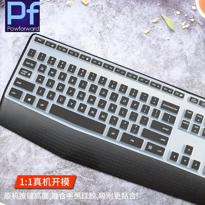 For Logitech Mk345 / Logitech Mk345 Accessories Keyboard Cover Skin Ultra Thin Silicone Keyboard Protector Skin Transparent