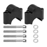 1 Pair Motorcycle 28mm 1 1/8" 22mm 7/8" Handlebar Riser Bar Mount Handle Clamp For Honda BMW YAMAHA Suzuki Universal