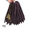 Jumbo Faux Locs Synthetic Crochet Braids Hair Extension Afro Hairstyles Soft Dreadlock For Women Crochet Braiding Hair