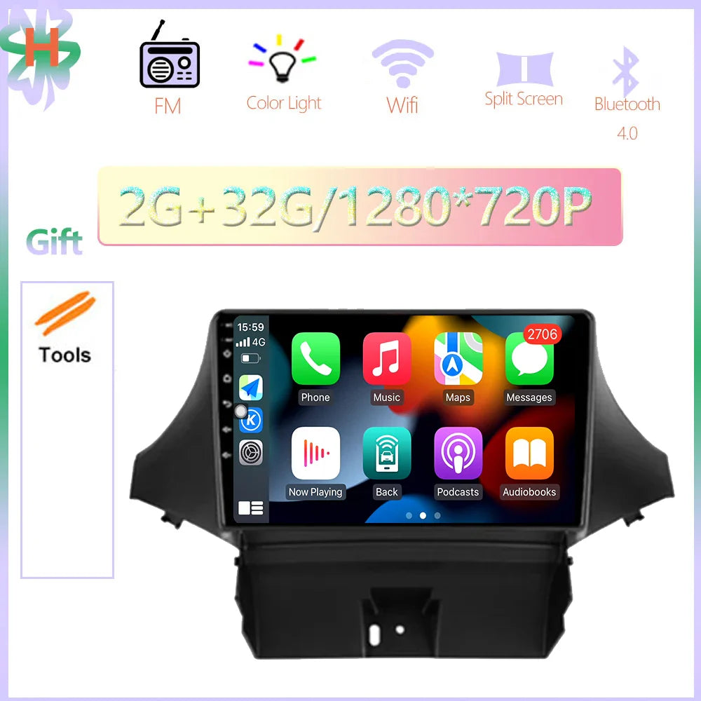 Android 13 For Chevrolet Orlando 2010 - 2018 Car Radio Multimedia Video Player Navigation GPS intelligent system WIFI NO 2Din