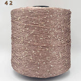 500G Glitter FancyYarn Sequin  Hand Crochet Thread Knitting Clothes Needleworkyarn With Sequins Knitting Yarn Needlework Sequins