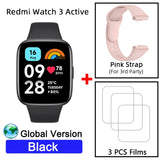 Global Version Xiaomi Redmi Watch 3 Active 1.83" Display 5ATM Waterproof Bluetooth Phone Call 100+ Sport Modes New Arrivals