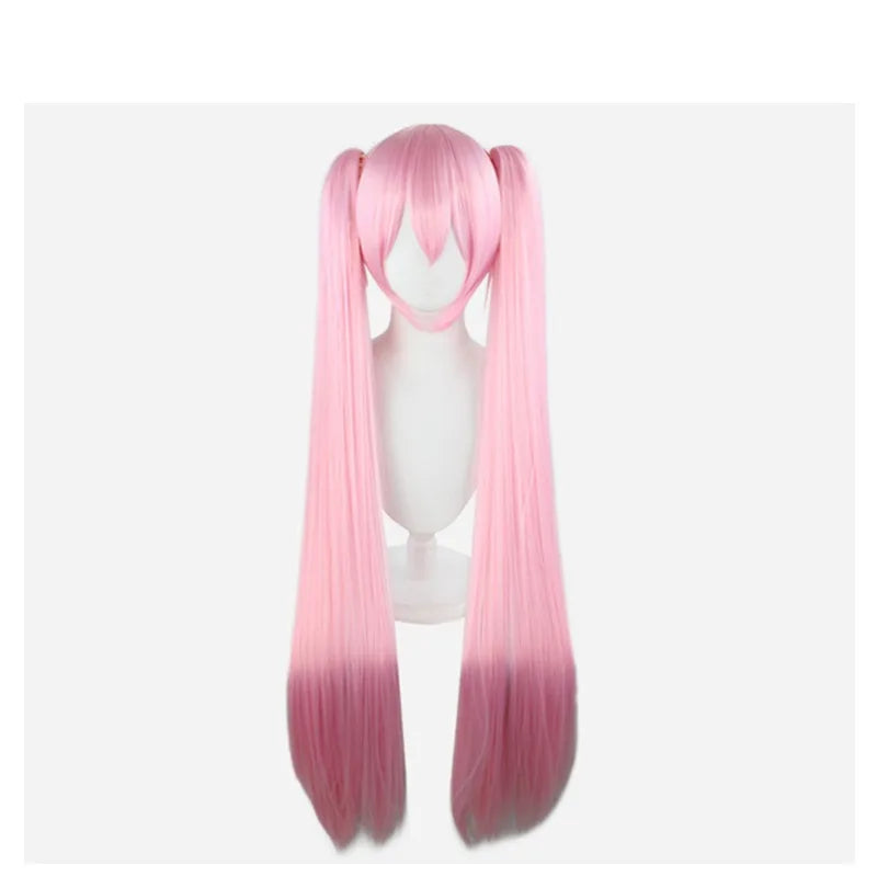 15 Colors Miku Cosplay Wigs Japanese Singer Wig Fiber Heat Resistant Synthetic Hair Women Anime Lolita COS Outfits Accessories