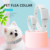 3pc Adjustable Cat & Dog Collar Flea & Tick Prevention Pet Collar Pest Control Protect Rubber Flea Killer Collar Pet Accessories