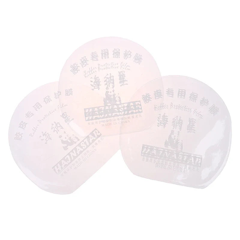 10Pcs Ping Pong Racket Protective Film Sticky Transparent Maintenance Cover Table Tennis Rubber Protection