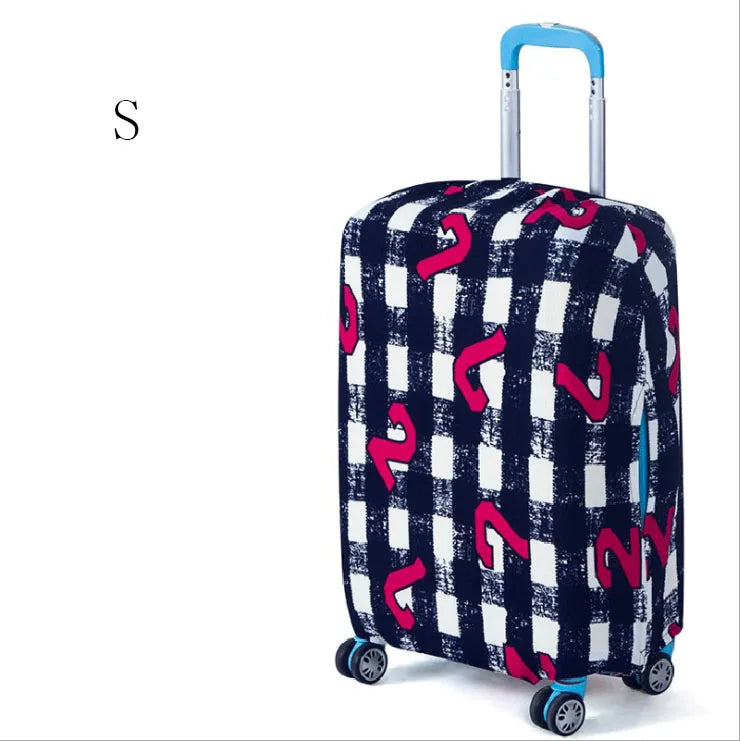 Fashion Suitcase Cover Travel Luggage Protector 5 Colors Luggage Case Dust Cover Apply To 18-26inch Suitcase Trolley Case Cover