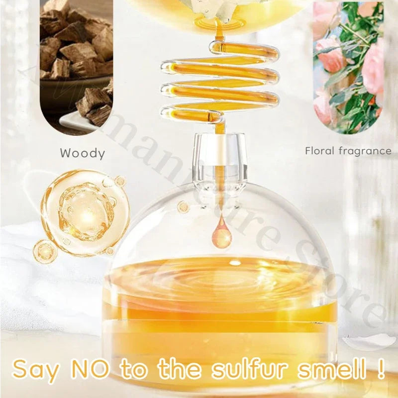 Sulfur Mite Remover Shower Gel Deep Cleansing Body Acne Removal Oil Moisturizing Exfoliating Body Care Shower Gel  Body Wash