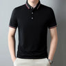 Pure Cotton Short Sleeved T-shirt, Men's Lapel, Summer New Casual and Comfortable POLO Shirt