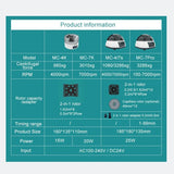 JOANLAB Laboratory Centrifuge Digital Plasma Mini Centrifuge For 0.2/0.5/1.5/2Ml Test Tube 4000 Rpm EU Plug Easy To Use