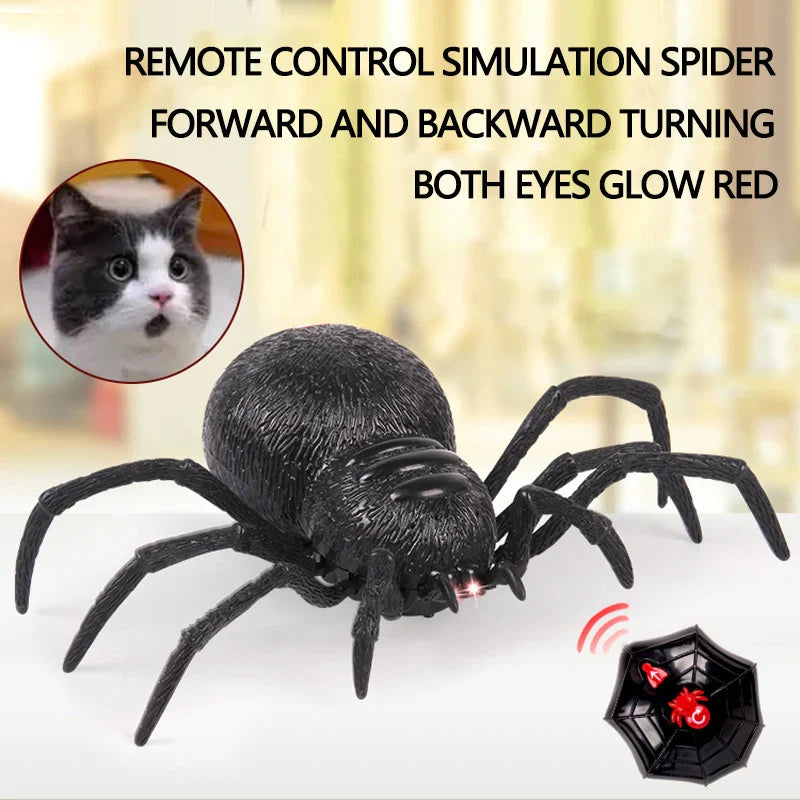 Animal Remote Control Cockroach Toy Infrared Trick Terrifying Mischief Kids Toys Funny Novelty Children Gift RC Spider Ant