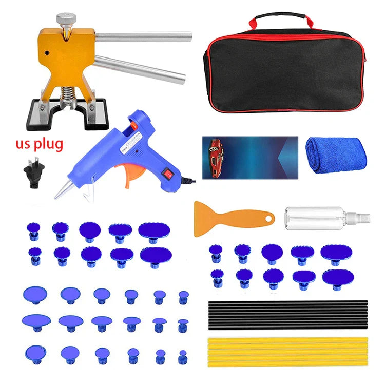 Auto Sheet Metal Dent Repair Tools Car Body Paintless Mix Size Suction Cup Puller Set Automobile Maintenance Renovate Kit Hot