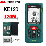 INKERSI Laser Rangefinder Digital Tape Measure 40M/70M/120m High Precision Laser Distance Meter Roulette Range Finder No Battery