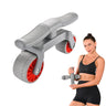 Ab Workout Equipment Wheel For Abdominal Exercise Ab Wheel Roller For Abs Workout Stable Structure Exercise Wheel With Non-Slip