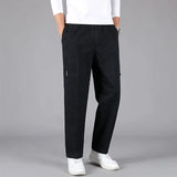 Middle Aged Men's Loose and Comfortable Pure Cotton, New Fashion and Versatile in Spring and Summer