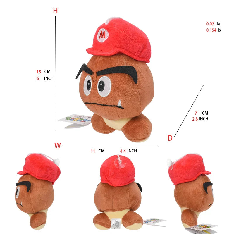 41 Styles Mario Plush Toys Goomba Toad Yoshi Boo Kamek Shy Guy Nabbit Koopa Troopa Ice Flower Anime Stuffed Cartoon Peluche Doll